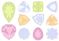 Gem stones,