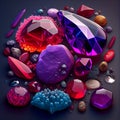 Gem stones collection