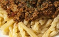 Gemelli Pasta with turkey ground meat