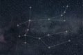 Gemini Constellation. Zodiac Sign Gemini constellation lines