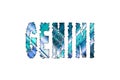 Gemini zodiac, Twins horoscope, Banner, Poster and Sticker