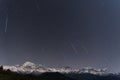 Geminids over the Annapurna range in Nepal