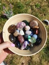 Gems Crystal Gemstones Polished Collection Nature Rituals Spritual Healing