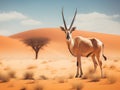 Gemsbok Desert Royalty Free Stock Photo