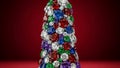Gemstone Christmas Tree Royalty Free Stock Photo