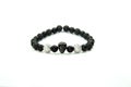 Gemstone Skull Bracelet