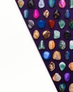 Gemstones Variety Composition 3D illustration