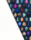 Gemstones Variety Composition 3D illustration Render