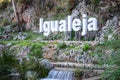 Genal river source in Igualeja, Spain Royalty Free Stock Photo