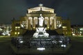 Gendarmenmarkt in berlin at night Royalty Free Stock Photo