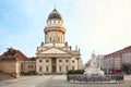 Gendarmenmarkt, French Cathedral, Berlin Royalty Free Stock Photo