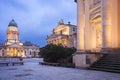 Gendarmenmarkt square in Berlin, Germany Royalty Free Stock Photo