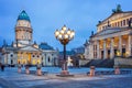 Gendarmenmarkt square in Berlin, Germany Royalty Free Stock Photo