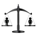 Gender equality Royalty Free Stock Photo