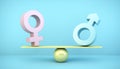 gender equity concept Royalty Free Stock Photo