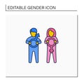 Gender line icon