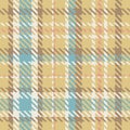 Gender neutral seamless plaid vector pattern. Gingham baby color checker background. Woven tweed all over print.