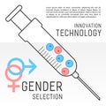 Gender selection poster