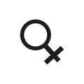 Gender Symbol Isolated Illustration. Vector male Gender Icons Royalty Free Stock Photo