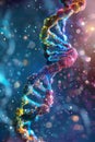 Gene therapy sculpted by molecular insights corrects genetic errors offering hope for hereditary conditions Royalty Free Stock Photo