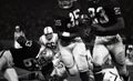 Gene Upshaw #63 of the Oakland Raiders Royalty Free Stock Photo