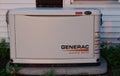 Generac Commercial Standby Electrical Generator Royalty Free Stock Photo