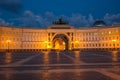 General Army Staff Building in Saint Petersburg Royalty Free Stock Photo