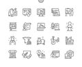 General Arts Well-crafted Vector Thin Line Icons