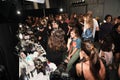 General atmosphere backstage before the Anna Sui Spring 2017 Fashion Show