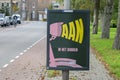 General Billboard Light At Dark At Diemen The Netherlands 14-10-2021