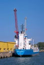 The General Cargo Ship Baltic Madonna in the port of Swinoujscie