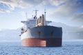 General cargo vessel: forward zon Royalty Free Stock Photo