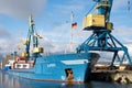 General cargo vessel JUMBO in the port of Wismar