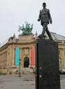 General Charles de Gaulle monument statue in Paris