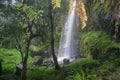General China waterfall, Aberdare Ranges, Kenya Royalty Free Stock Photo