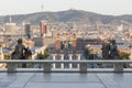 General city view from from national palace museum, Barcelona.