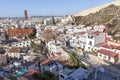 General city view from santa barbara castle.Alicante, Spain. Royalty Free Stock Photo