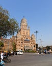 General Traffic and Old Buildings of Mumbai, India