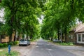 General Drapsin Street in Kikinda, Serbia