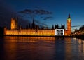 General elections polling station Royalty Free Stock Photo