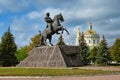 General Ermolov Square in Oryol city center