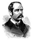 General Francis C. Barlow, vintage illustration