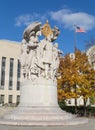 General George Meade memorial statue