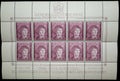 General Government 1943 Copernicus sheet stamps