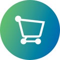 Trolly icon design with nicely design