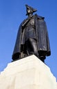General James Wolfe Statue in Greenwich Park Royalty Free Stock Photo