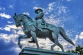 General John Logan Civil War Memorial Logan Circle Washington DC Royalty Free Stock Photo