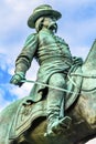 General John Logan Civil War Memorial Logan Circle Washington DC Royalty Free Stock Photo