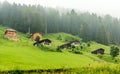 General landscape view of famous Ayder Plateau Rize, Turkey