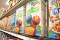 General Mills Sesame Street cereal at store